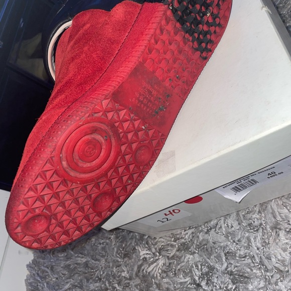 Beautiful red n black Madison Margiela shoes - Picture 2 of 4
